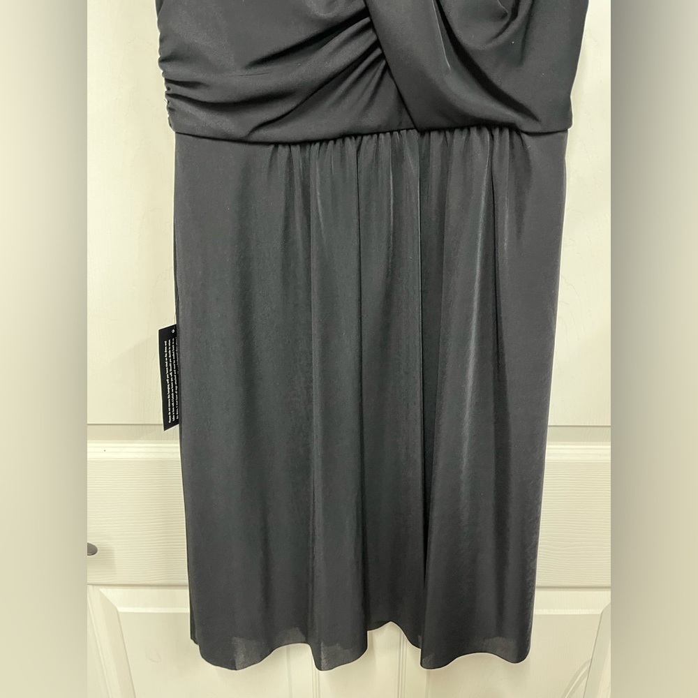 NEW Ann Taylor Draped Cowl Neck Midi Dress NWT - Picture 3 of 10